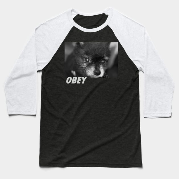 Obey Baseball T-Shirt by Thread Dazzle